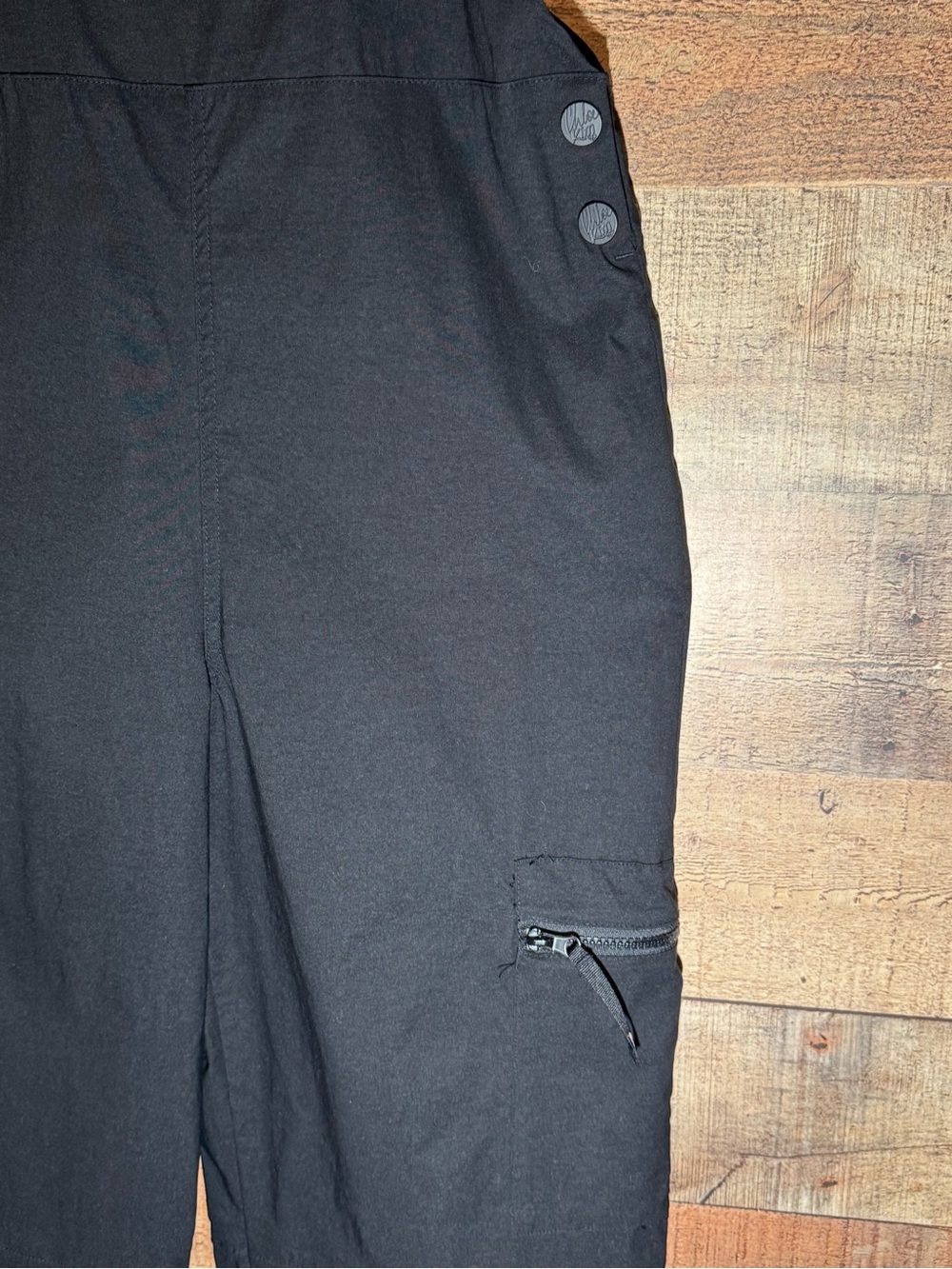Roxy x Chloe Kim Cargo Overalls Black size Small - Picture 7 of 15